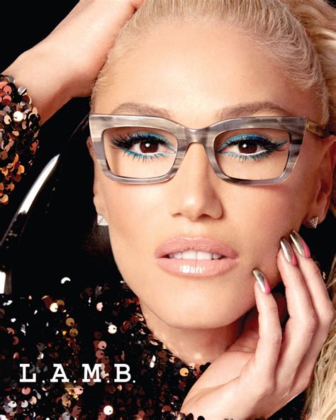 Gwen Stefani Spring 2018 L.A.M.B. x Tura Glasses Interview