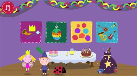 Ben and Holly’s Little kingdom video game for kids Elf and Fairy Party - YouTube