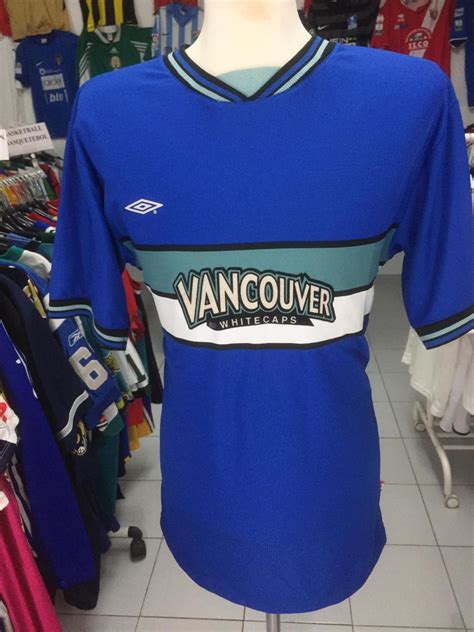 Old Vancouver Whitecaps football shirts and soccer jerseys