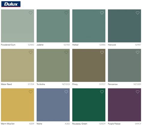 Dulux Colour Chart Interior - Infoupdate.org