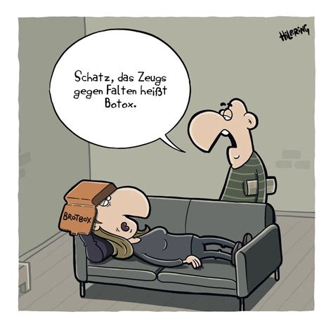 Botox … | SCHÖN DOOF! | Lustig, Witze lustig, Comics lustig