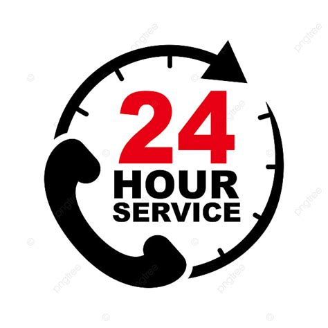 24 Hour Service Logo