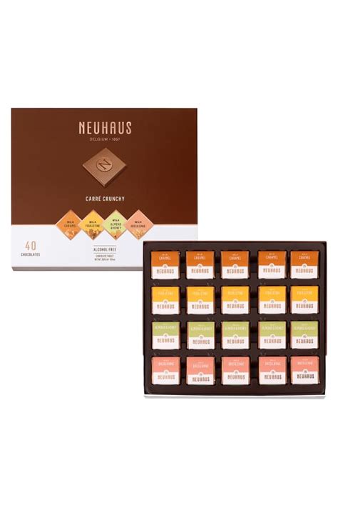 Neuhaus Chocolate 20-Piece Leather Liquor Box | Neiman Marcus