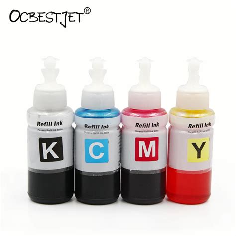 OCBESTJET 280ML Universal Ink Refill Kit For Epson Inkjet Printer In 4 ...