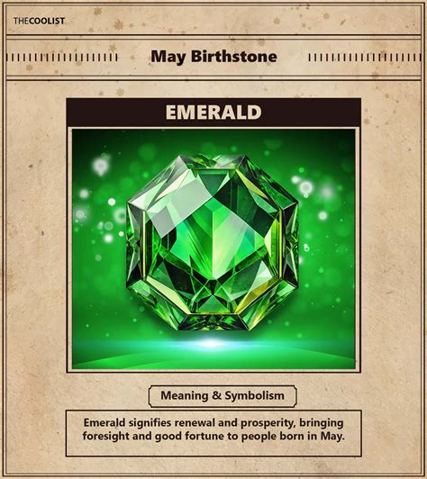 May Birthstone (Emerald) Meaning, Color, and History