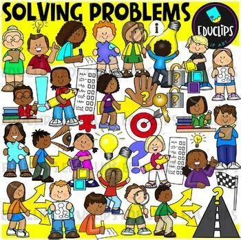 Problem Solving Clip Art Bundle {Educlips Clipart} by Educlips | TPT