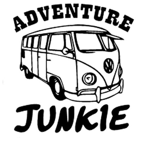 13.7CM*14.5CM Adventure Junkie Funny Car Sticker decal vinyl car ...