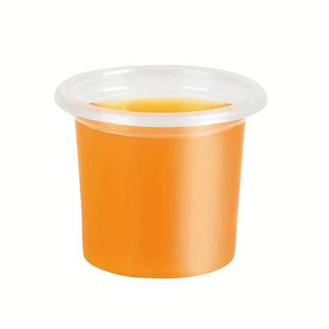 100 Count Disposable Transparent Plastic Cup Yogurt Coffee - Temu