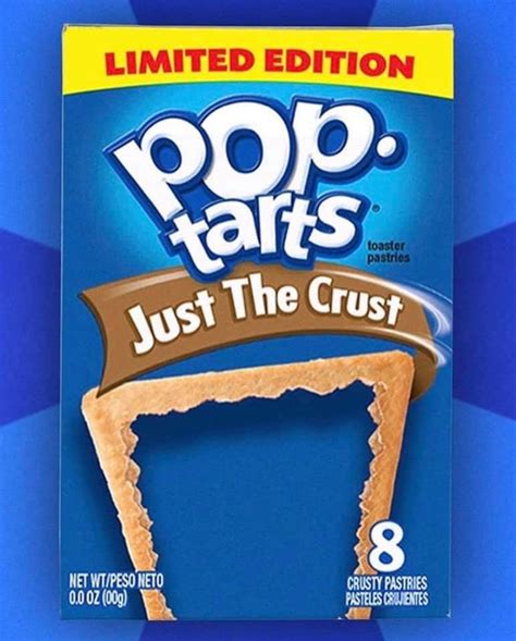 Pop Tarts: Just the Crust : r/UncannyFoodCollection