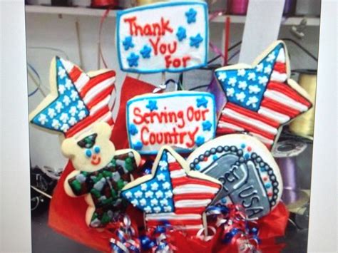 Our most popular cookie gift basket for Veteran's Day. Call today to place your order ...