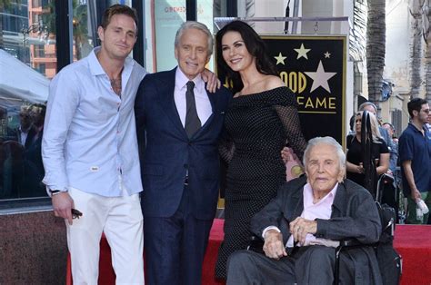 Catherine Zeta-Jones sends love to Kirk Douglas on his 102nd birthday ...