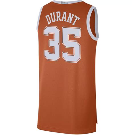 Nike Men's University of Texas Kevin Durant #35 Dri-FIT Limited Jersey ...