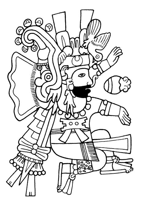 Maya Art British Museum coloring page - Download, Print or Color Online for Free