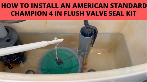 How To Replace Your Champion Toilet Flush Valve Seal, 60% OFF