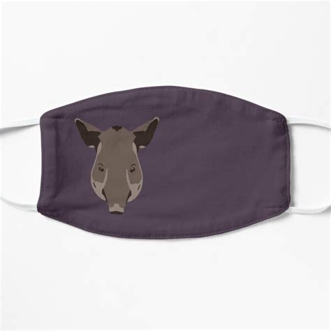 "Tapir Face" Mask for Sale by GeoCreate | Redbubble