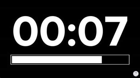 6, 7, 8, 9 & 10 Minute Countdown Timers (Video Files for PowerPoint)