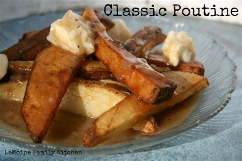 Classic Poutine {Fries, Gravy & Cheese Curds}