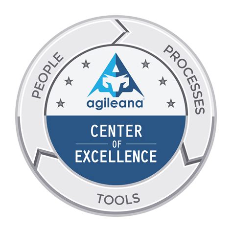 Agileana Center of Excellence Logo color | Agile web development in Washington DC