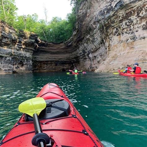 Pictured Rocks Kayaking Picture Rocks, Us Boat, Paddle, Kayaking, Canal, Wanderlust, Favorite ...