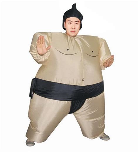 Purim Halloween Party Inflatable Sumo Wrestler Cosplay Fancy Dress ...