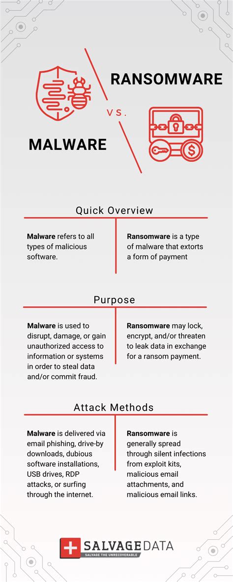 Malware vs Ransomware: Different Types & How to Handle Attacks ...