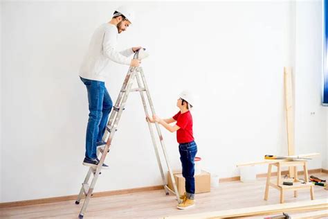 Father and son working together — Stock Photo © oksun70 #45064413