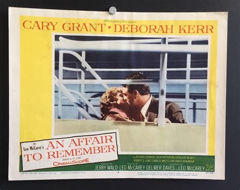 An Affair To Remember (1957) – Original Lobby Card Movie Poster - Hollywood Movie Posters