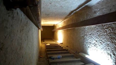 Inside Khafre (Chephren) Pyramid Giza, Egypt - YouTube