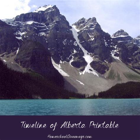 Timeline Worksheet: September 1, 1905, FREE Timeline of Alberta History ...