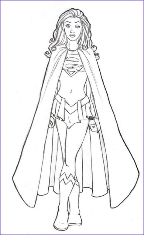 9 Cool Female Superhero Coloring Pages Photos | Superhero coloring ...