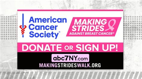 2024 Making Strides Against Breast Cancer: Join Stacey Sager and abc7NY to help make Breast ...