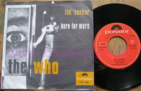 Totally Vinyl Records || Who, The - The seeker 7 inch