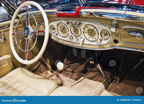 Mercedes Benz 500K Roadster, Interior Editorial Image - Image: 28880540