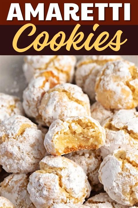 Amaretti Cookies (Italian Recipe) - Insanely Good