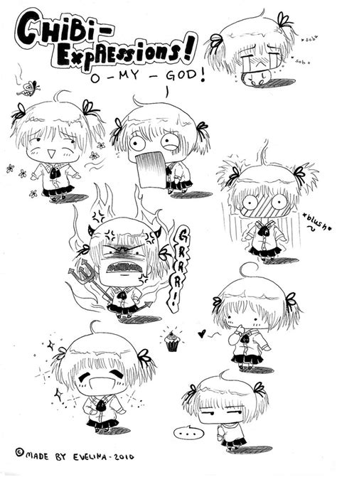 More Chibi Expressions by miyakies on deviantART | Manga drawing tutorials, Chibi drawings ...