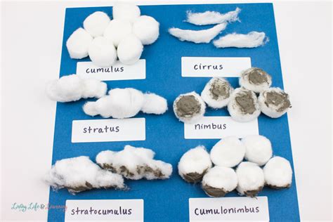 Types of Clouds Activity with Cotton Balls: Fun Learning for Kids