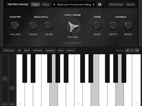 AudioKit Releases FREE Retro Piano App For iOS - Bedroom Producers Blog