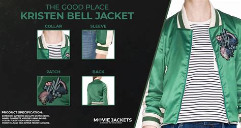 Eleanor Shellstrop Varsity Jacket | The Good Place