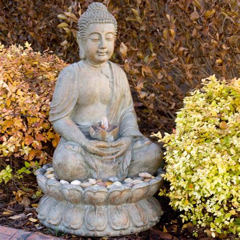 Buddha Water Fountain. | Fountains outdoor, Water fountain, Water fountains outdoor