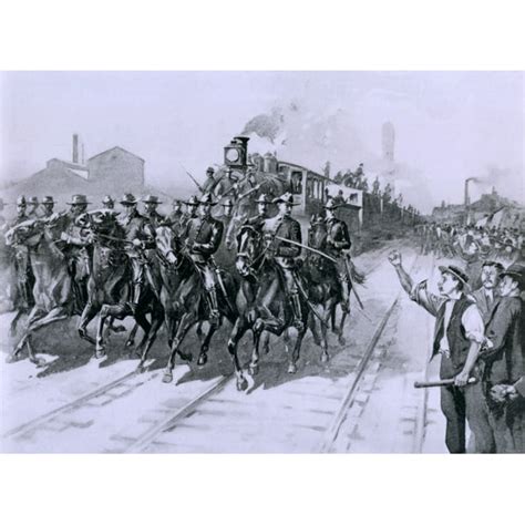 During The Pullman Strike Of 1894 History (24 x 18) - Walmart.com - Walmart.com