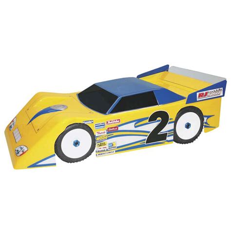 RJ Speed Mega Wedge 1/8 Dirt Oval Body, .060 | Horizon Hobby