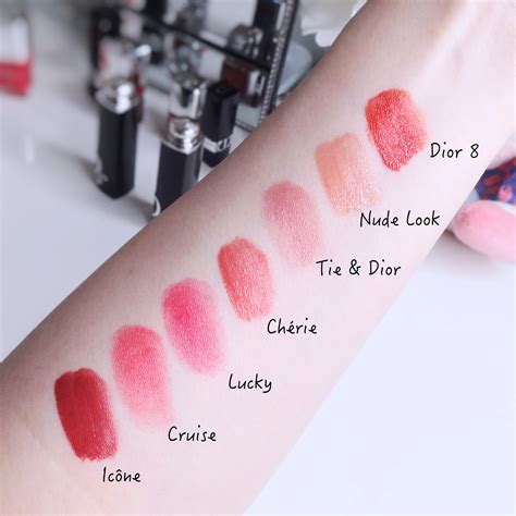 Chia sẻ 81+ về dior lipstick swatch hay nhất - Du học Akina