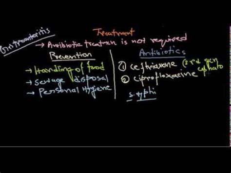 Salmonella Treatment