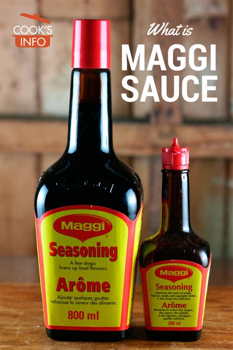 Maggi Seasoning Sauce - CooksInfo