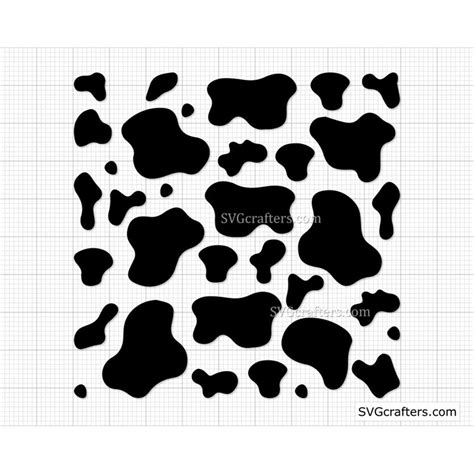 Cow print svg, Cow pattern svg, cow spot svg, cow svg, cow s - Inspire Uplift