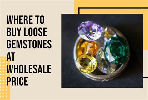 Where to Buy Loose Gemstones at Wholesale Price? | Gemexi