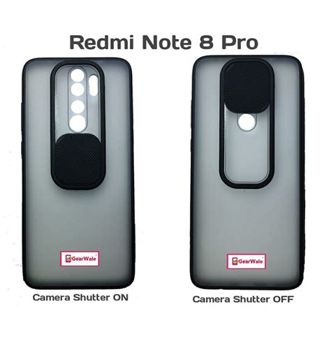 Redmi Note 8 Pro Camera Shutter Smoke Cover Limited Edition