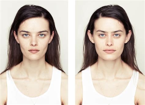 Perfectly Symmetrical Portraits Show that a Symmetrical Face is Not Always Beautiful | PetaPixel