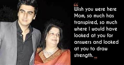 Remembering His Mother On Her 6th Death Anniversary, Arjun Kapoor Pens ...