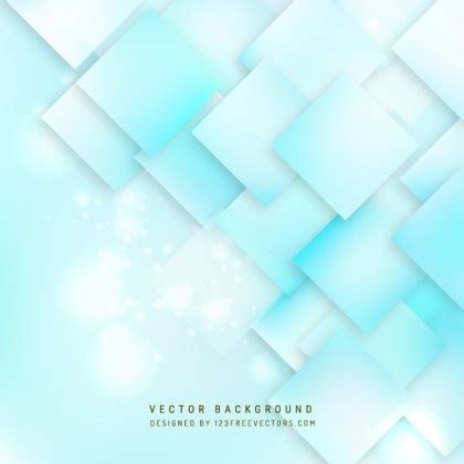 Abstract Light Blue Square Background Design